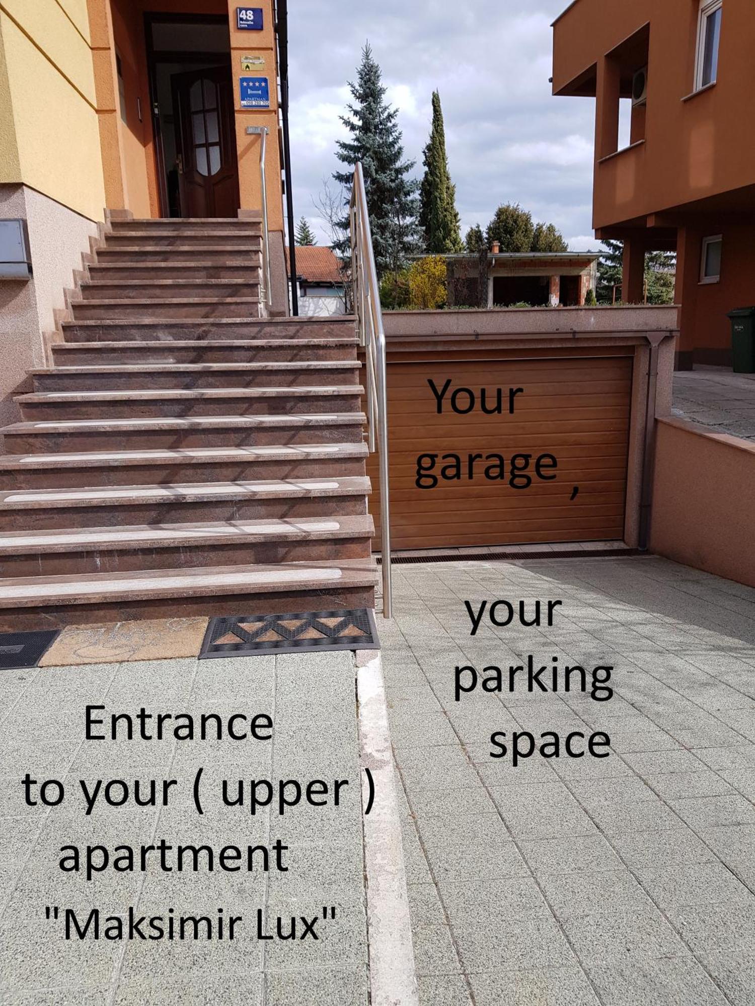 Apartman Maksimir Lux Zagreb-145M2 Exterior foto
